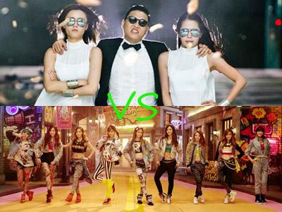 Akankah I Got A Boy SNSD Kalahkan Gangnam Style Milik Psy?